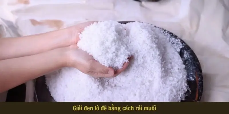 giai den lo de bang cach rai muoi Giải đen lô đề bằng cách rải muối