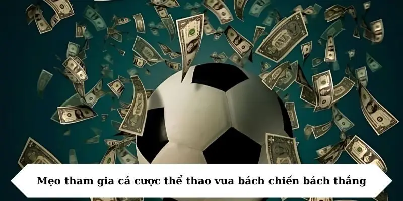 meo tham gia ca cuoc the thao vua bach chien bach thang Mẹo tham gia cá cược thể thao vua bách chiến bách thắng