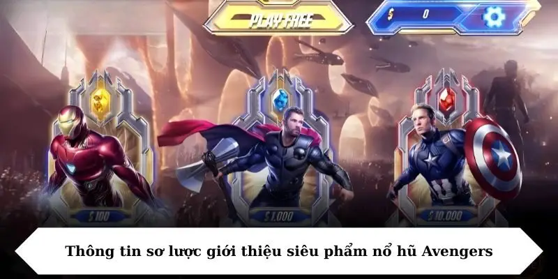 Thông tin sơ lược giới thiệu siêu phẩm nổ hũ Avengers