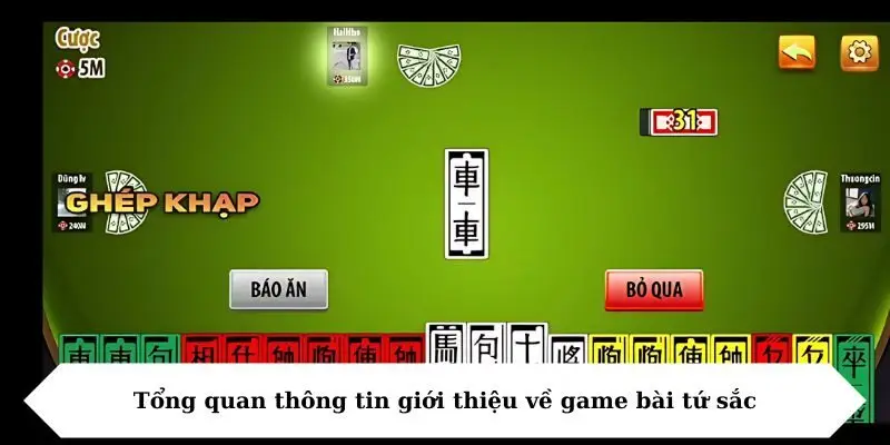 tong quan thong tin gioi thieu ve game bai tu sac Tổng quan thông tin giới thiệu về game bài tứ sắc